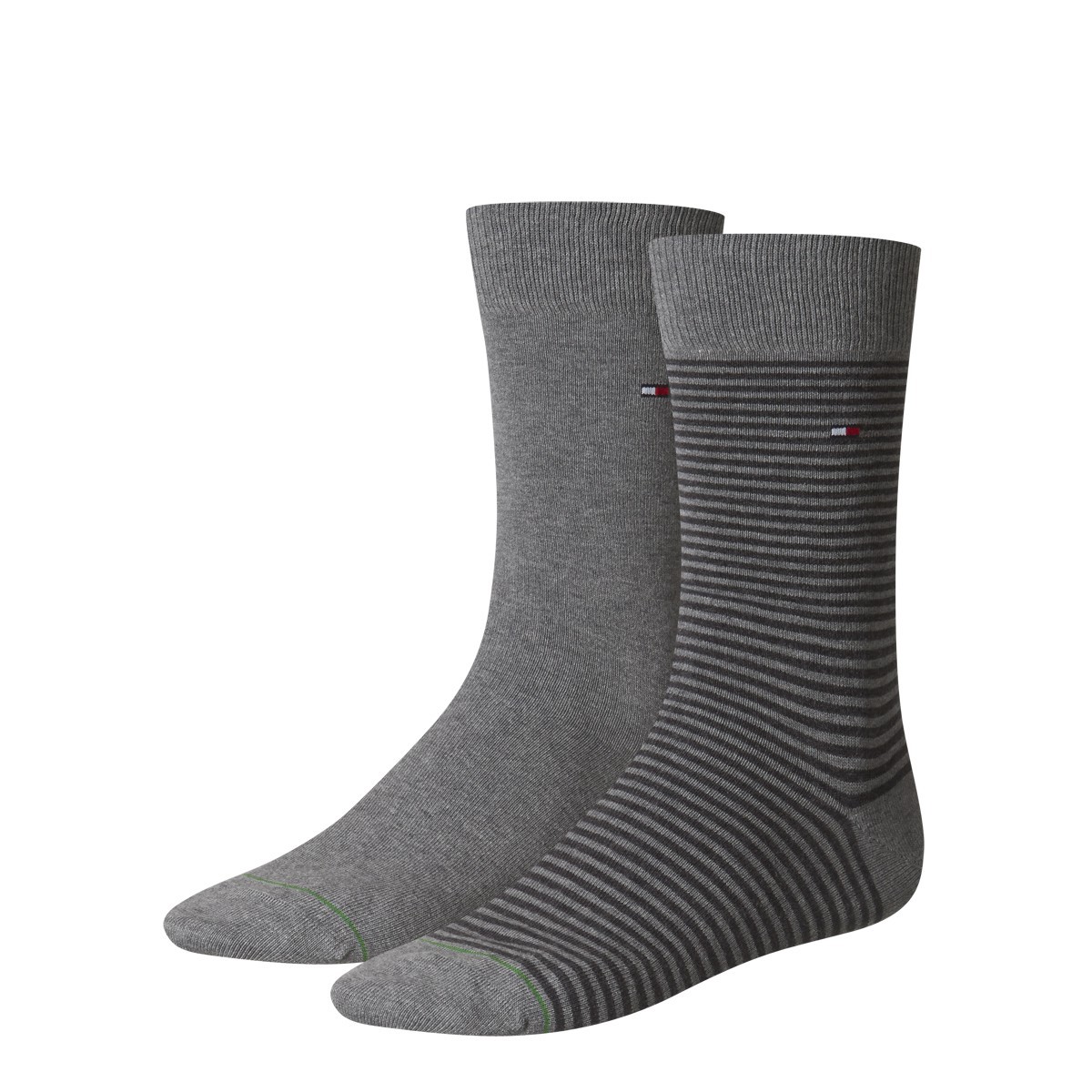 2 Paar TOMMY HILFIGER Herren SMALL STRIPE Socken Gr. 39 - 46 Business Sneaker Socken