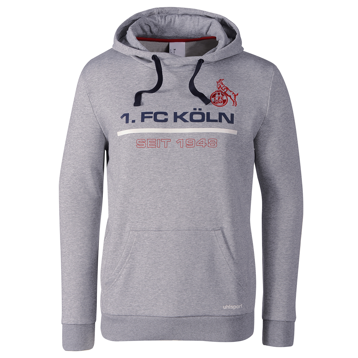 Uhlsport 1.FC Köln Sportswear Hoody 19/20 Herren grau
