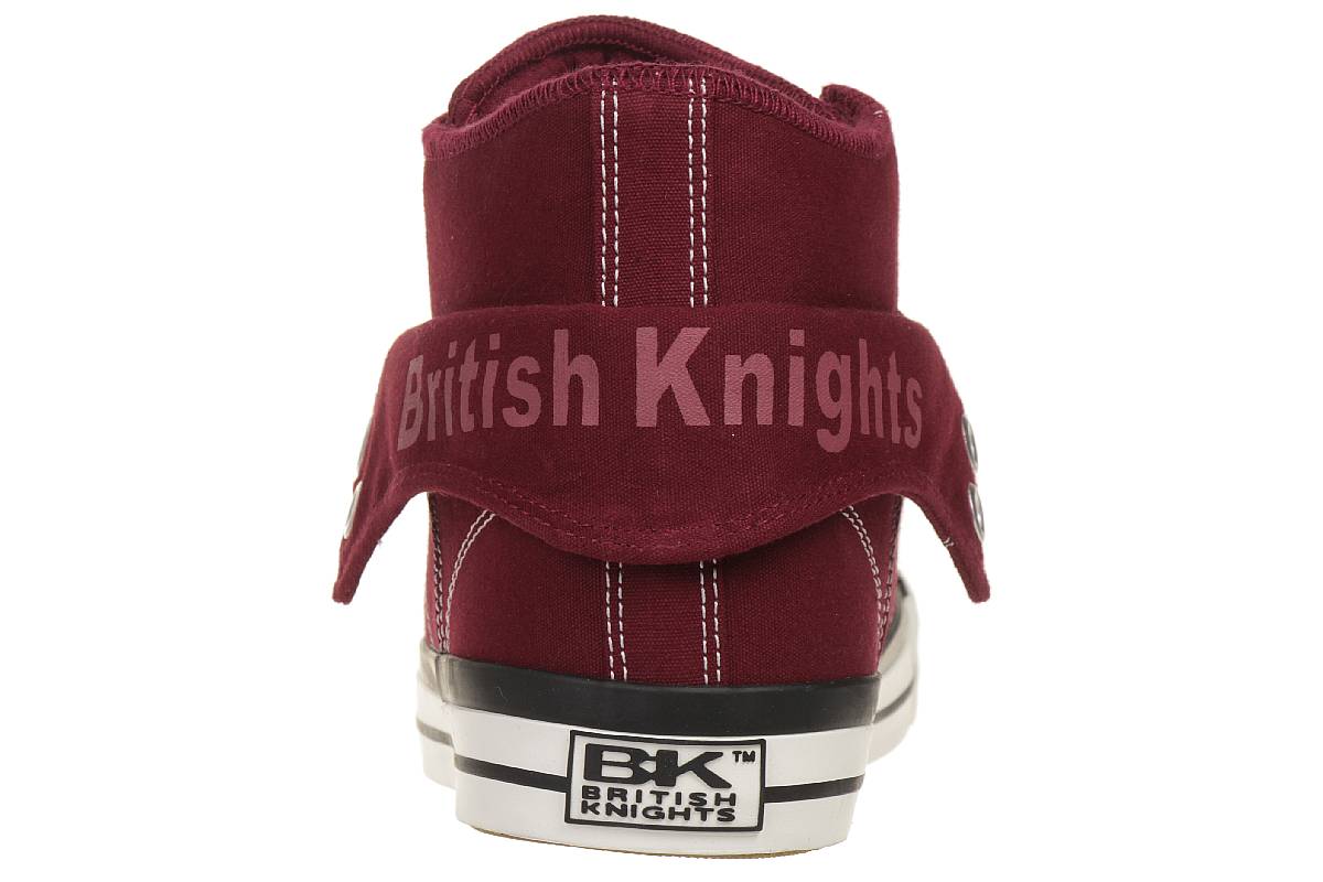 British Knights ROCO BK Herren Sneaker B39-3733-01 burghundy