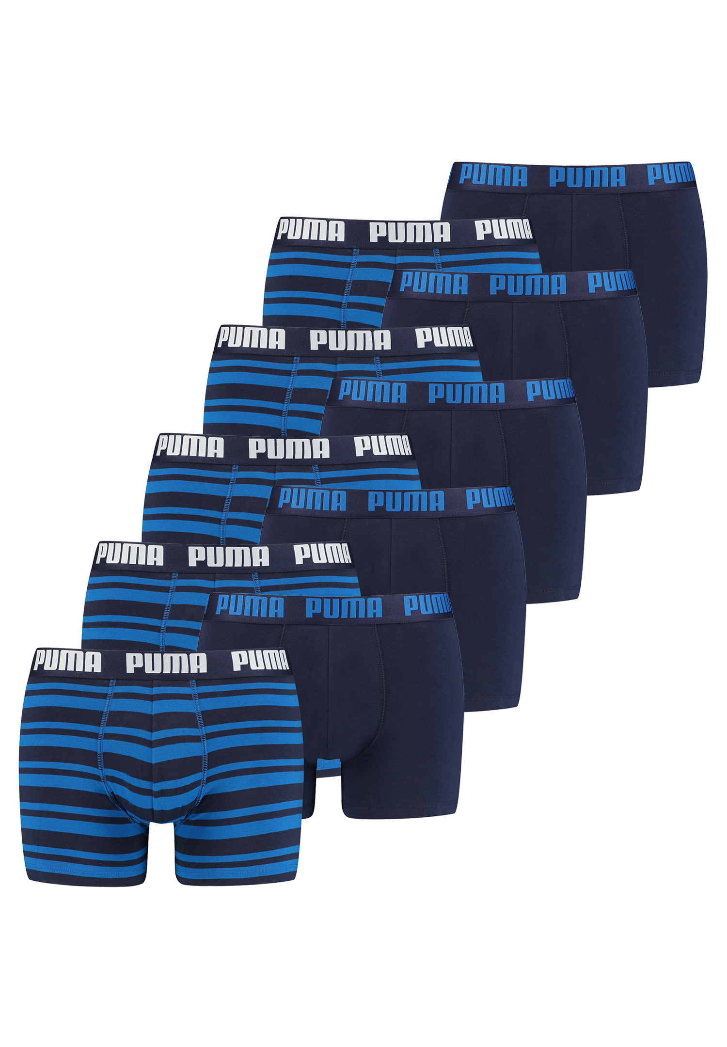 10 er Pack Puma Boxer Boxershorts Men Herren Unterhose Pant Unterwäsche