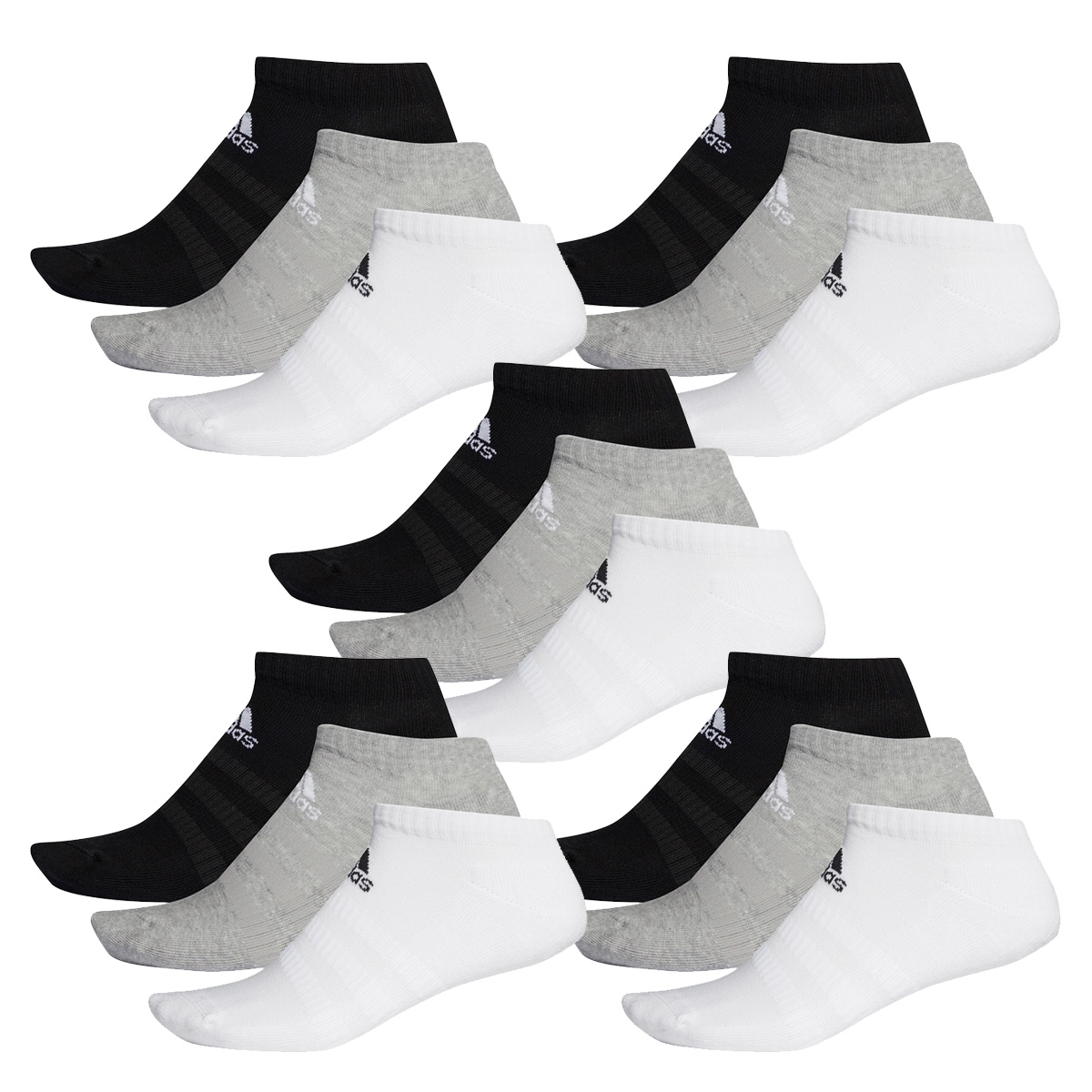 15 Paar adidas Performance No Show Sneaker Socken  Unisex Kurzsocke 