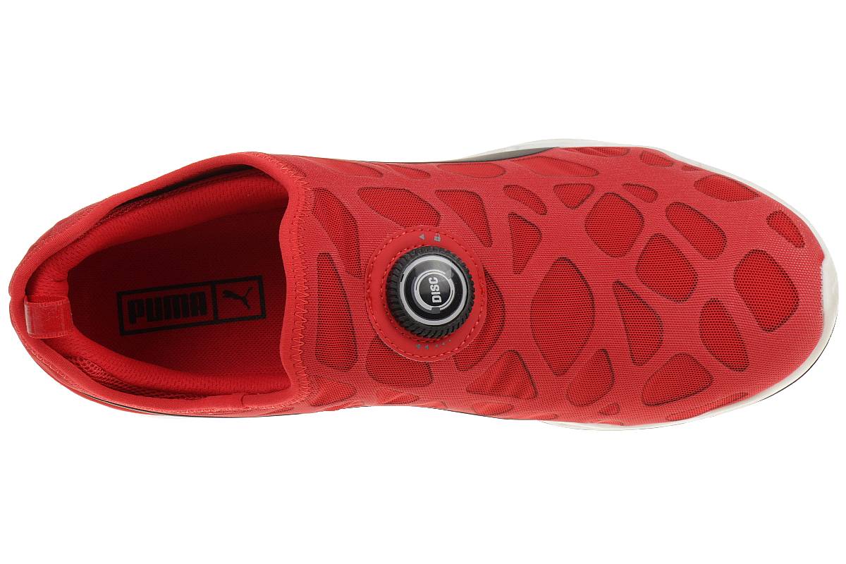 Puma Disc Sleeve Ignite Foam Sneaker schwarz rot 360946 03