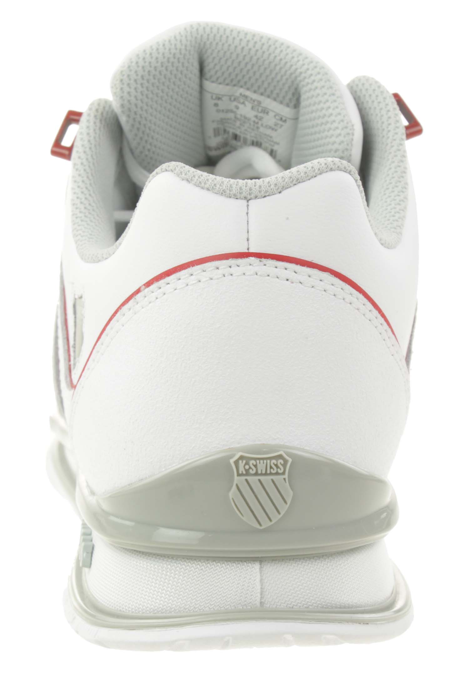 K-Swiss Rinzler Herren Sneaker Sportschuh 01235-192-M weiss rot
