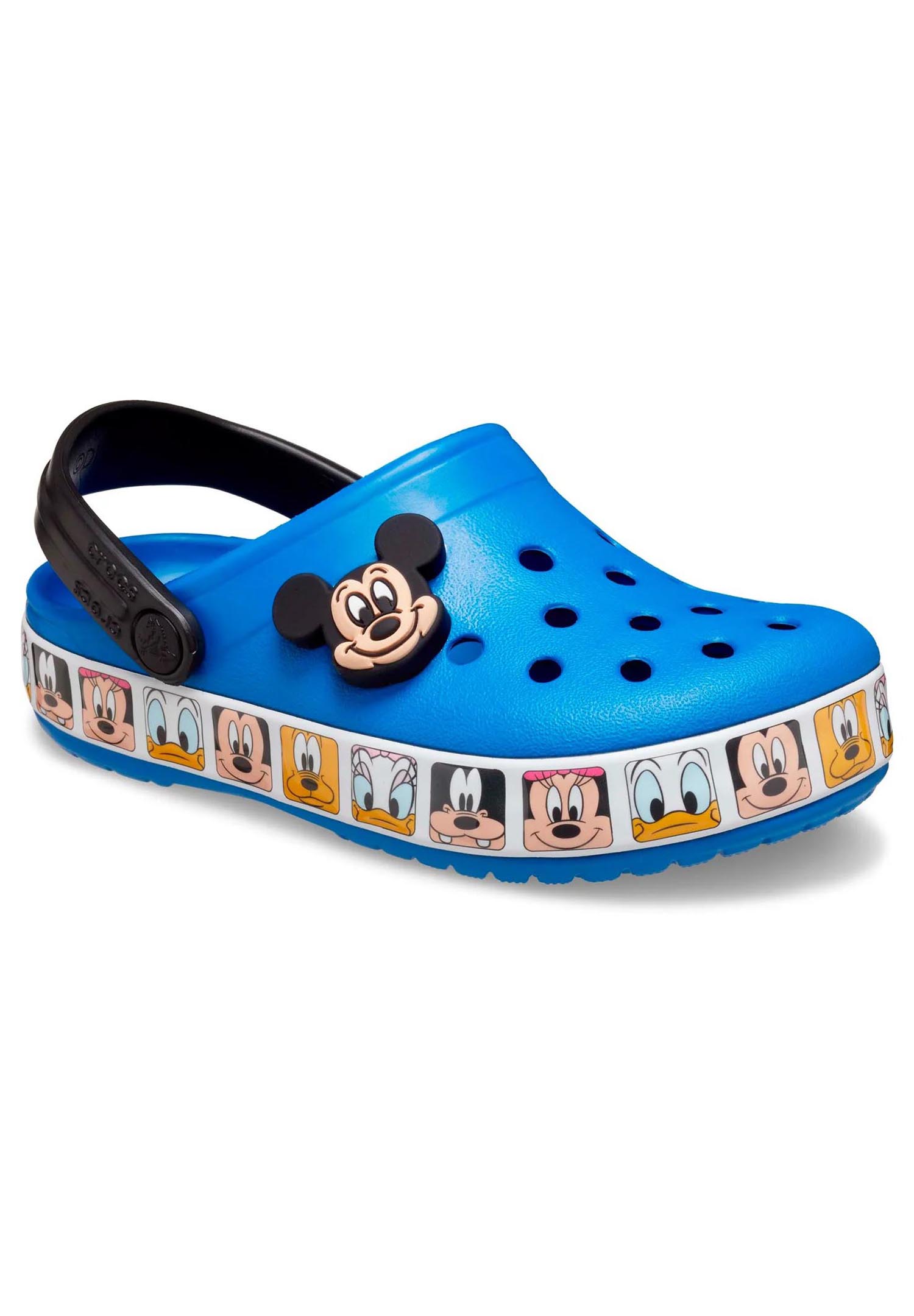 Crocs Kids Fun Lab Mickey Mouse Band Clog T Sandale Schuhe 207718 blau