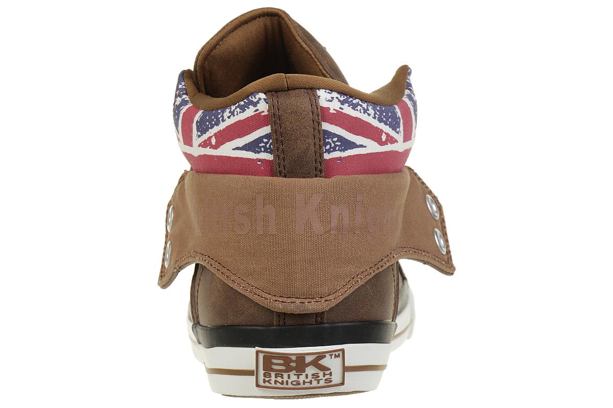 British Knights ROCO BK Sneaker B41-3709-14 England Flagge cognac