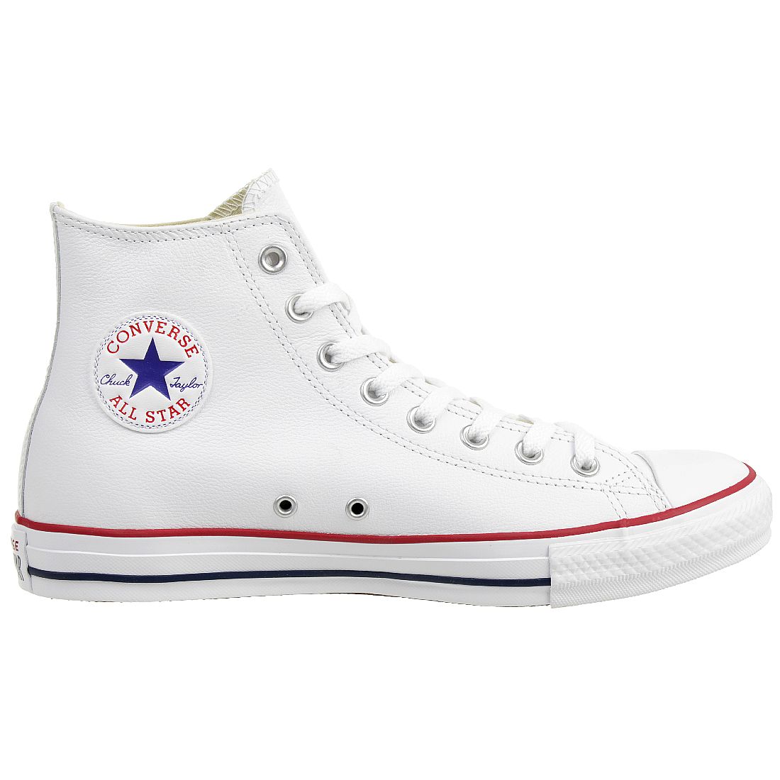 Converse C Taylor All Star HI Chuck Schuhe Sneaker Leder weiss 132169C