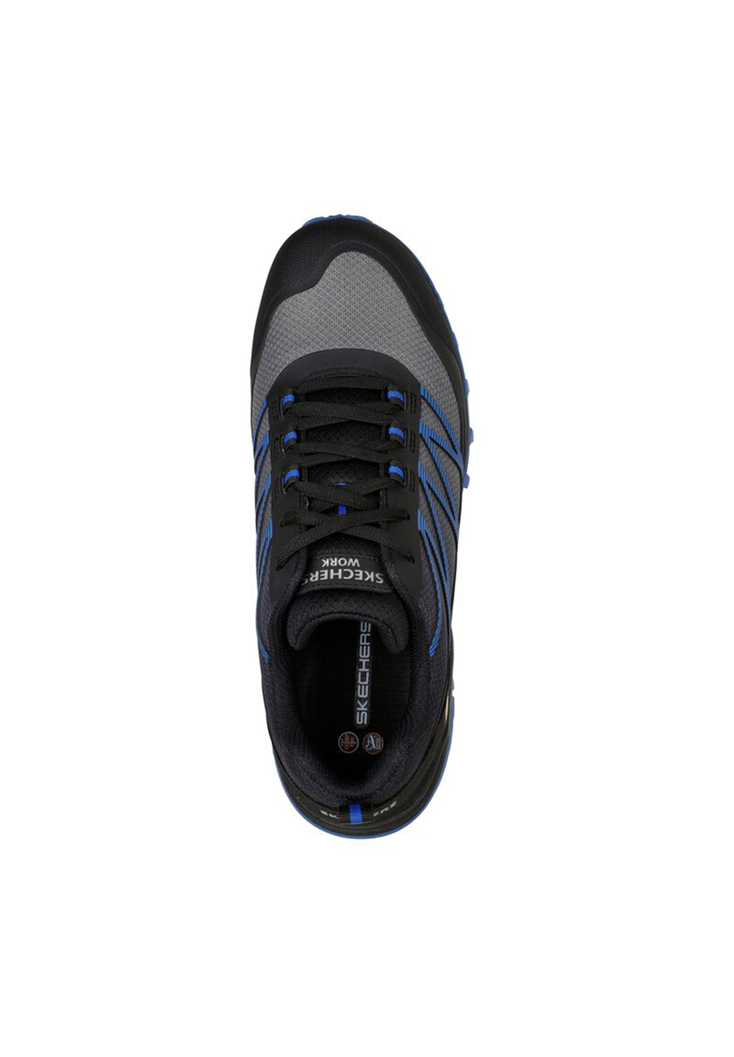 Skechers Arbeitsschuhe PUXAL Herren Schuhe Sneakers 200046EC Schwarz Blau