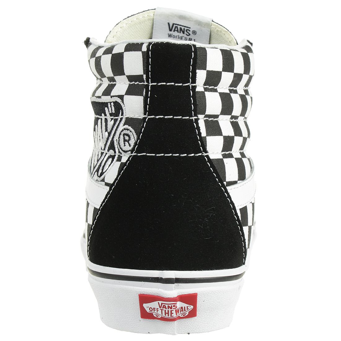 VANS Sk8-Hi Vans Patch Sneaker VN0A38GEUPV1 checkerboard