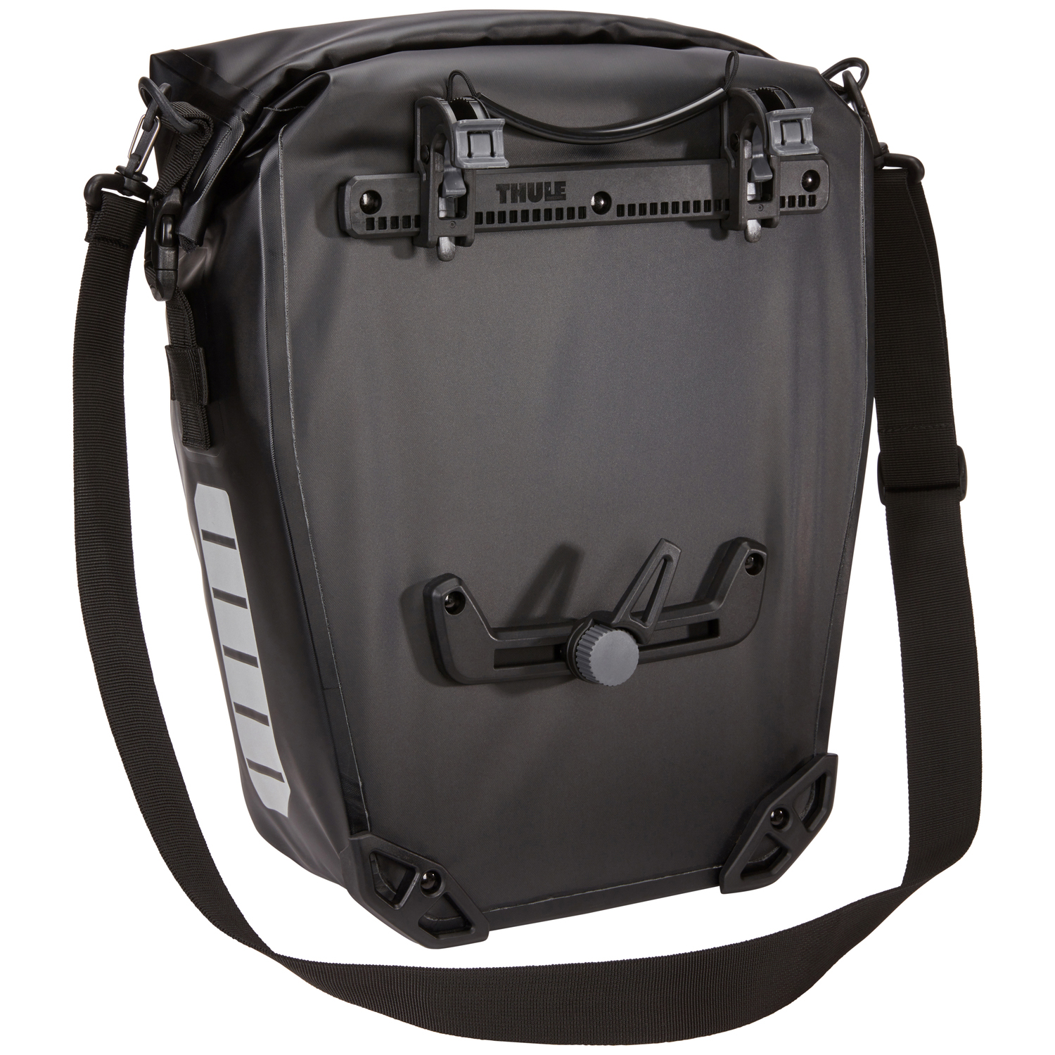 1 Stück Thule Shield Pannier 17L Fahrradtasche Packtasche wasserdicht schwarz