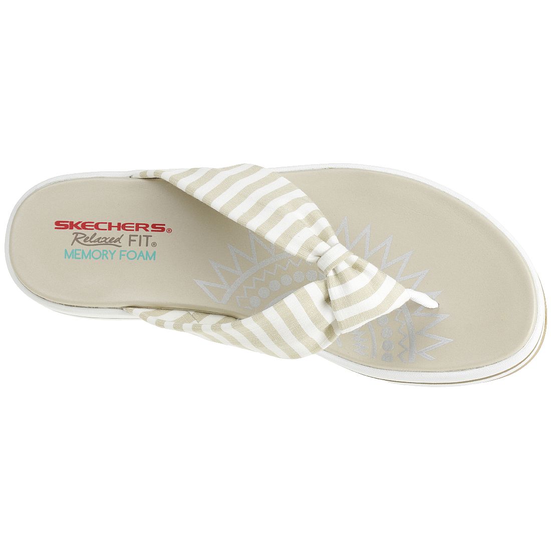Skechers Modern Comfort Sandals UPGRADES MOON BAY Sandalen/Zehentrenner Damen Schuhe Beige