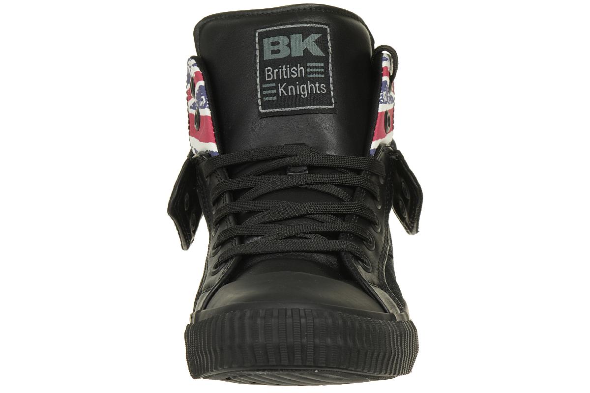 British Knights ROCO BK Sneaker B40-3703-01 England Flagge schwarz