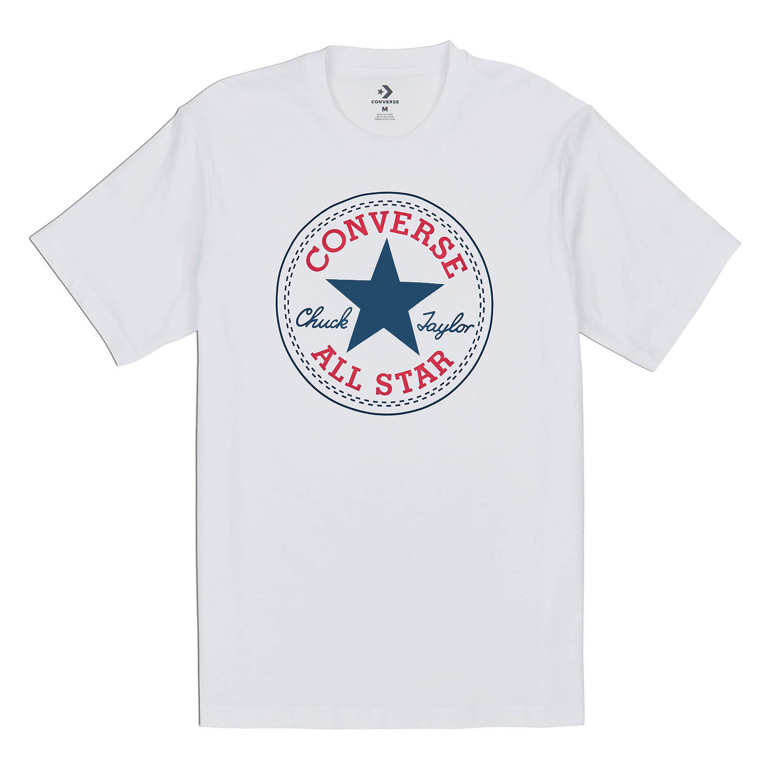 Converse Chuck Patch Tee Herren T-Shirt 10007887 Weiß