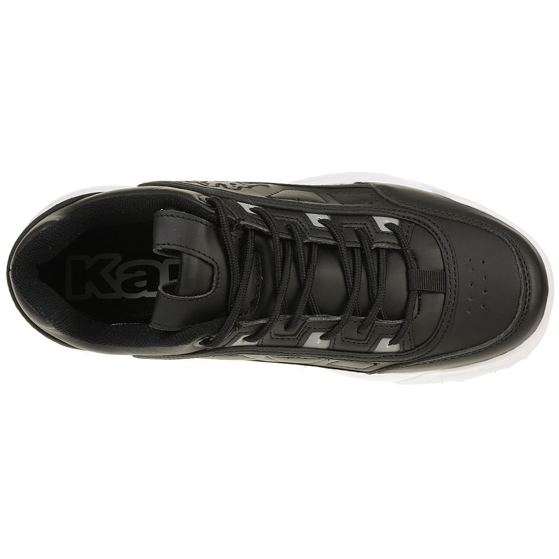 Kappa 242681 Sneaker Damen Turnschuhe Schuhe schwarz