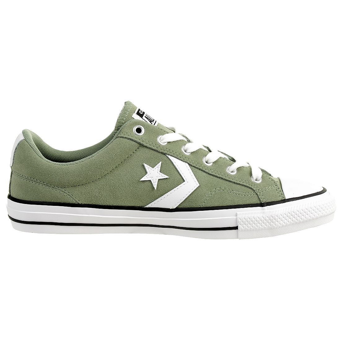 Converse STAR PLAYER OX Schuhe Sneaker Wildleder Olive 165463C