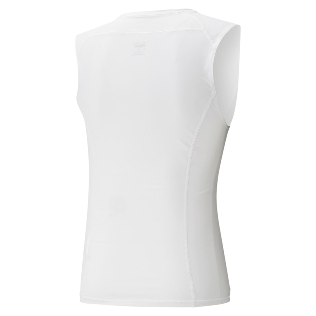 PUMA BBall Compression Sleeveless Basketball Shirt Herren Sport Shirt 605082 Weiß