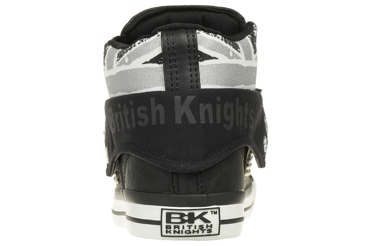British Knights ROCO BK Sneaker B40-3722-02 England Flagge schwarz