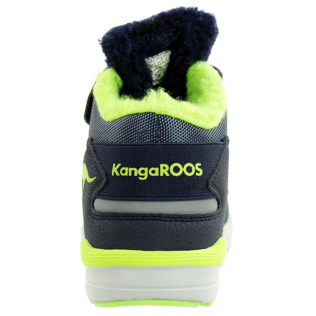 KangaROOS Unisex-Kinder Snibo EV RTX Hohe Sneaker gefüttert blau