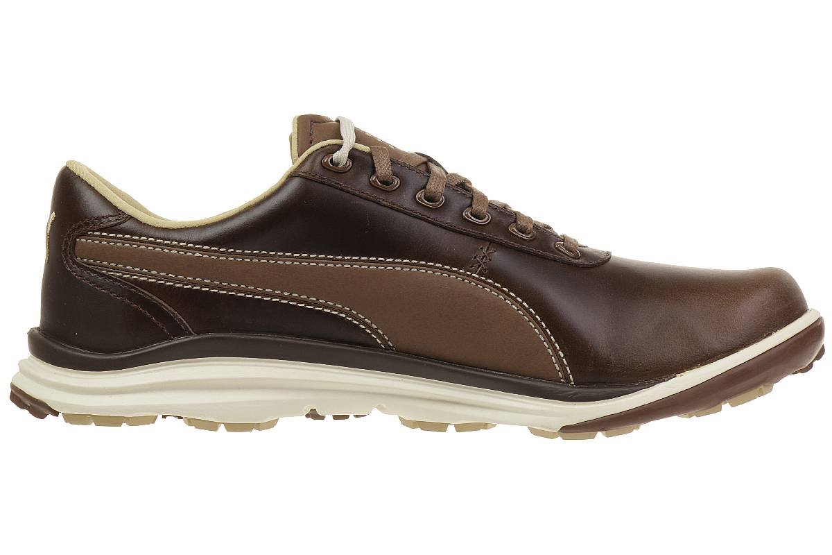 Puma BioDrive Leather Herren Golfschuhe Golf 188202 02 braun