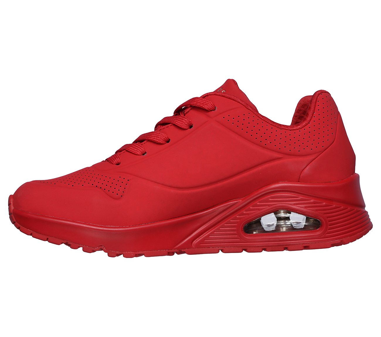 Skecher Street UNO STAND ON AIR Sneakers WIDE FIT Women Rot