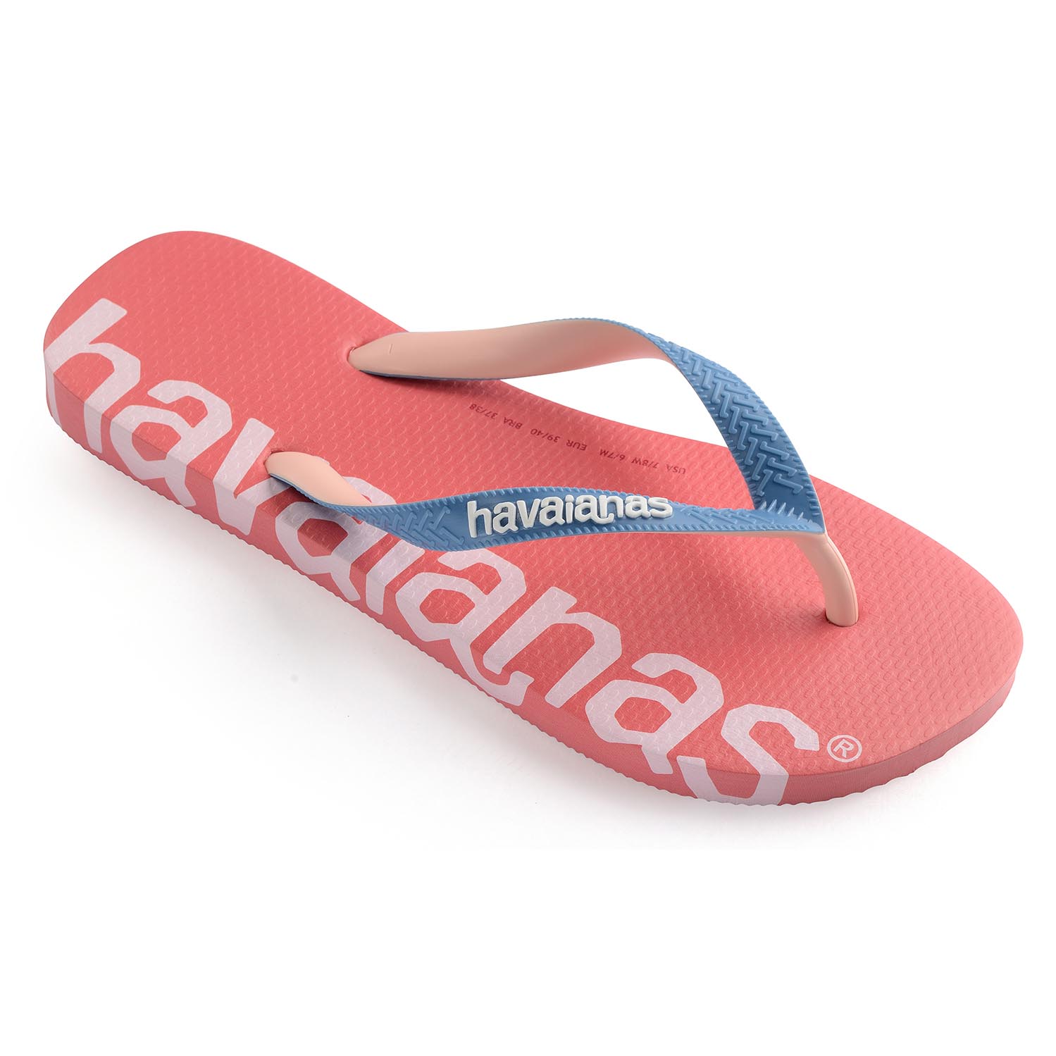 Havaianas Top Logomania Hightech Unisex Sandale Zehentrenner Badelatsche 4145727 Pink