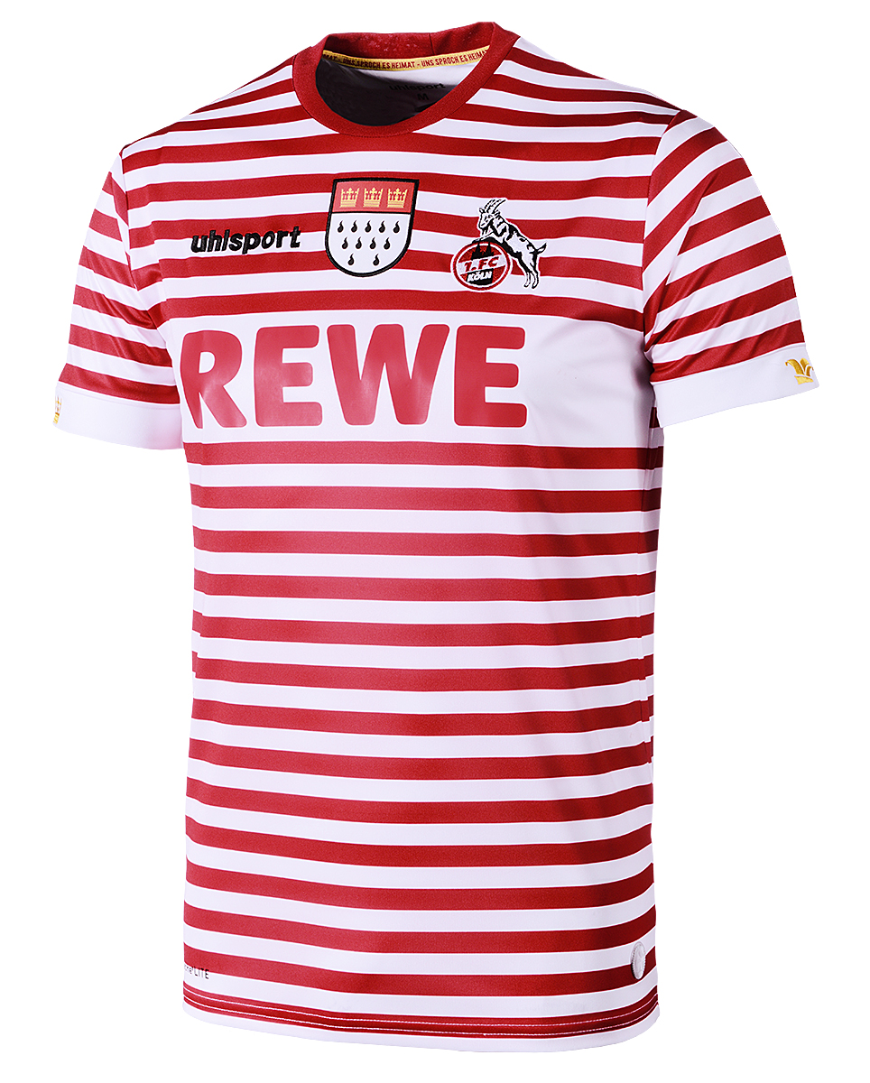 Uhlsport 1.FC Köln Karnevaol Fastelovend Trikot Shirt 2018/2019 Kinder
