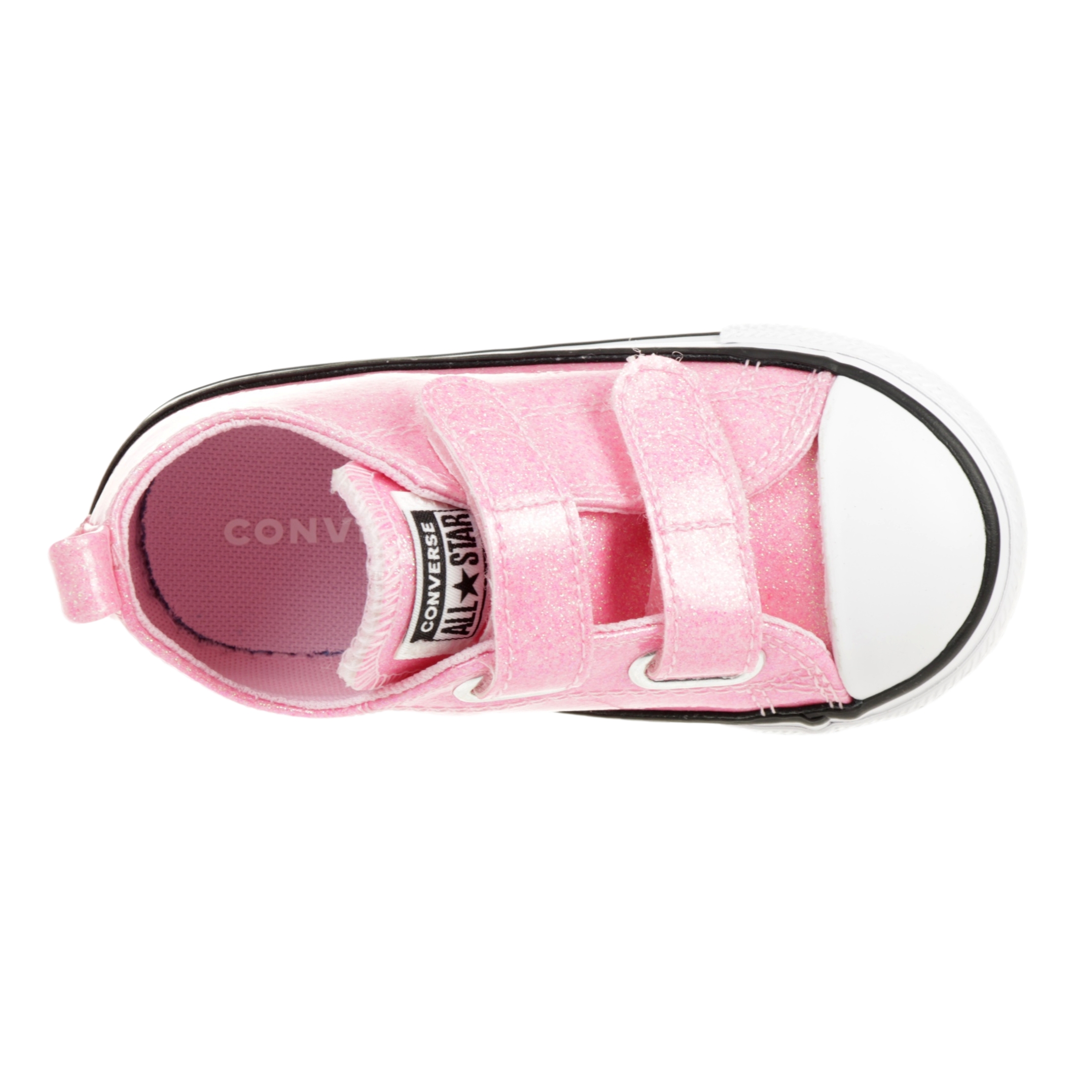 Converse Unisex CTAS 2V OX Glitzer Kinder Sneaker Chucks 767185C Pink