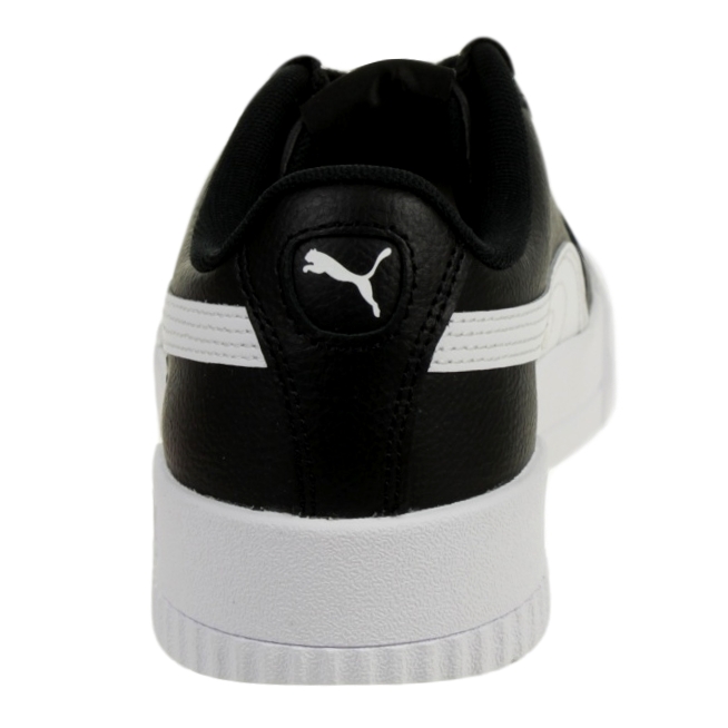 Puma Carina L Damen Sneaker Leder Schuhe 370325 Schwarz