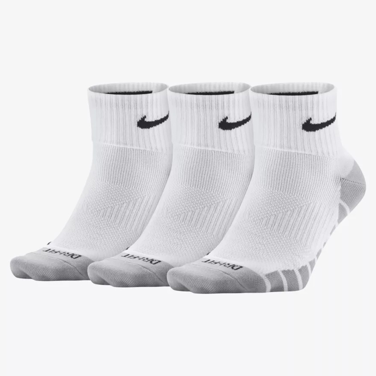 3 Paar Nike Everyday Lightweight Quarter Sneaker Socken SX6941