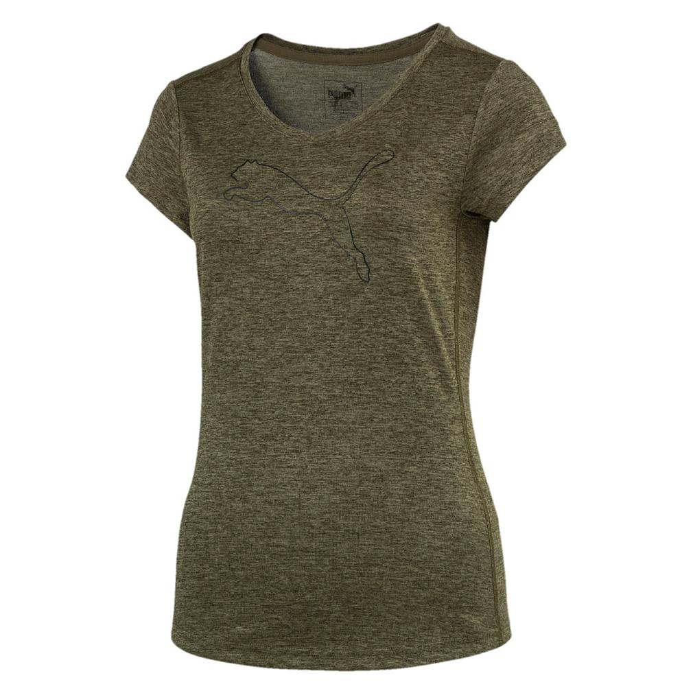 PUMA Damen Heather Cat Tee T-Shirt Trainingsshirt Laufshirt 2 Farben