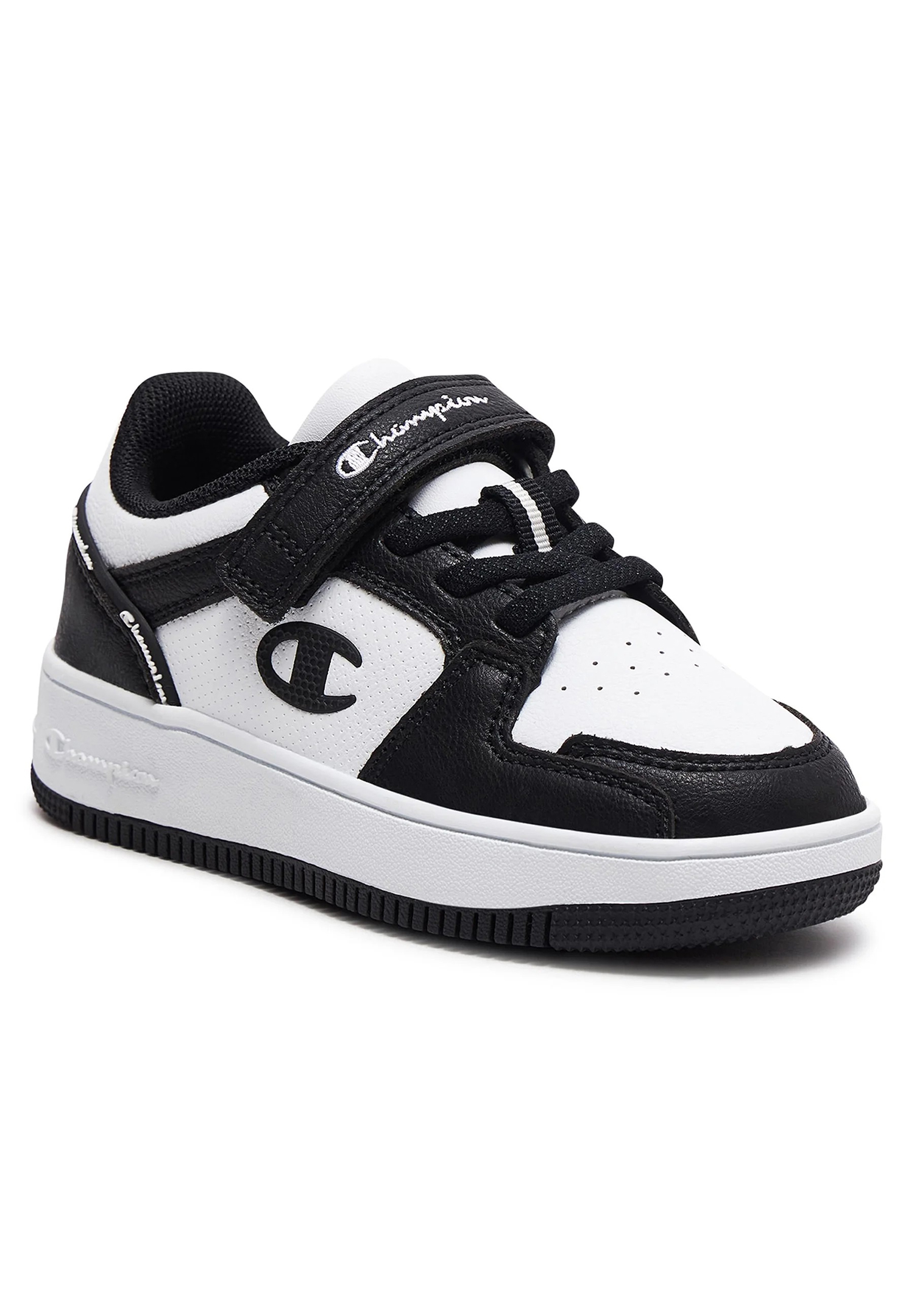 Champion REBOUND 2.0LOW Kinder Sneaker S32414-CHA-WW019 weiss/schwarz/weiss