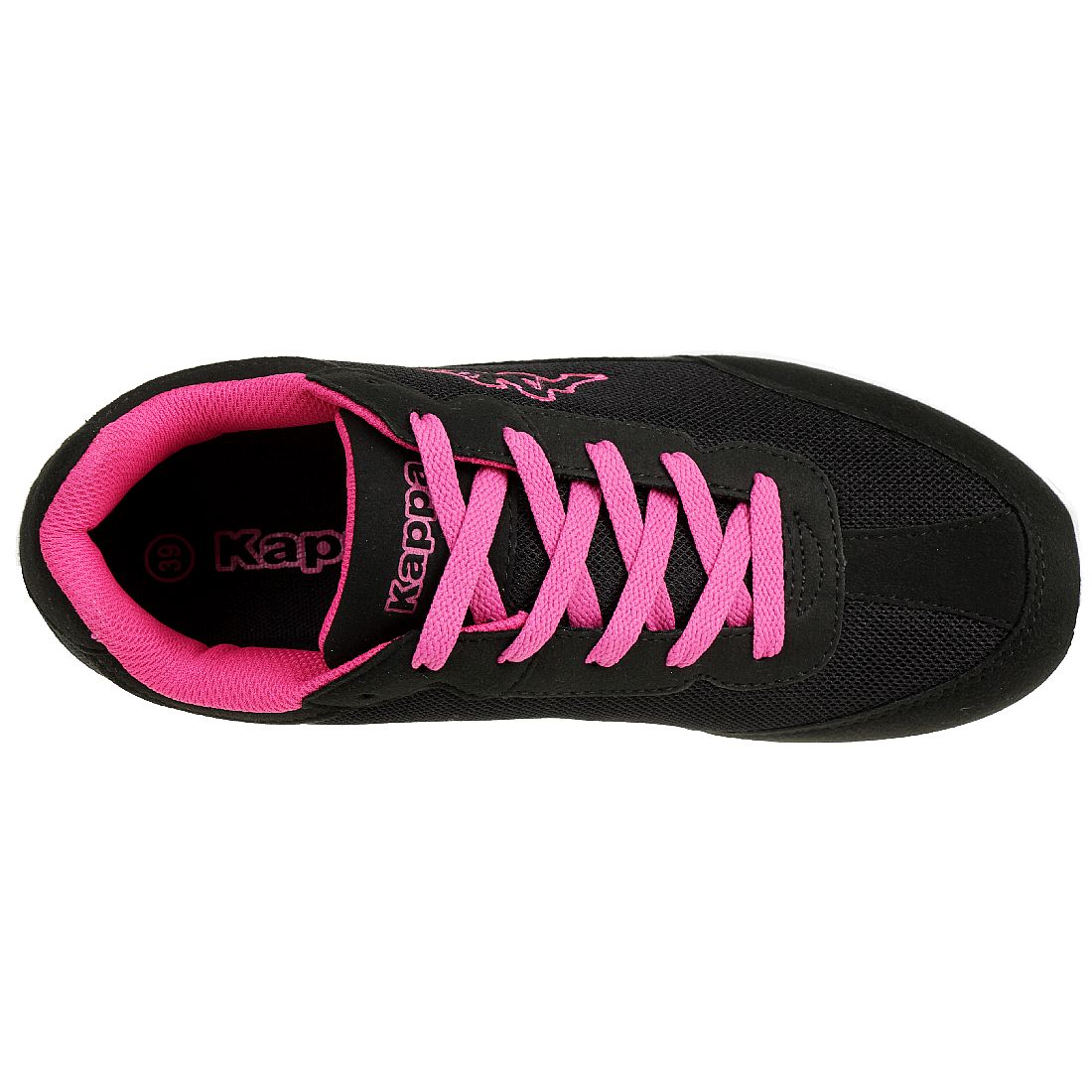 Kappa Rocket Sneaker Damen schwarz Turnschuhe Schuhe 242130/1127