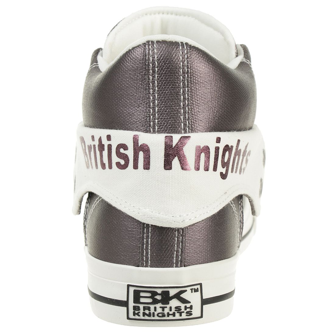 British Knights ROCO Metallic BK Damen Sneaker B43-3706-02 grau metallic Textil