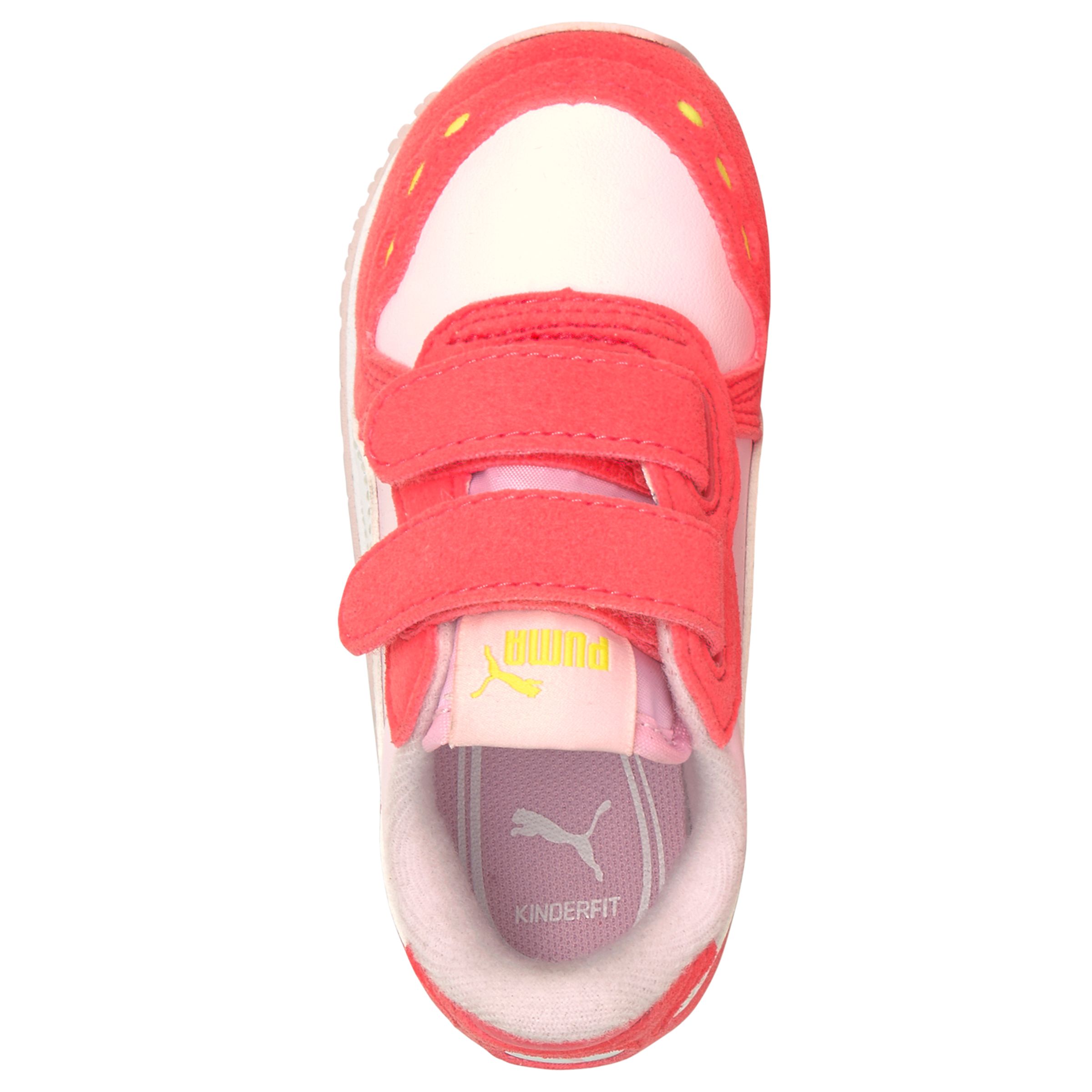 PUMA Cabana Racer SL V Inf Kinder Sneaker Klettverschluss pink 351980