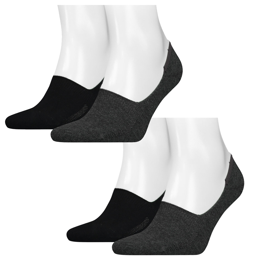 4 Paar Levis 168SF Low Rise Sneaker Socken Unisex 993050001