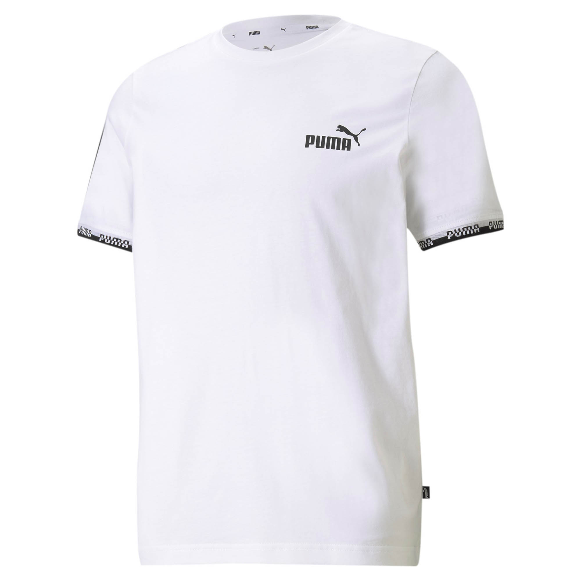 PUMA Herren Amplified Tee T-Shirt weiss 580426 02 Übergrößen - 4XL