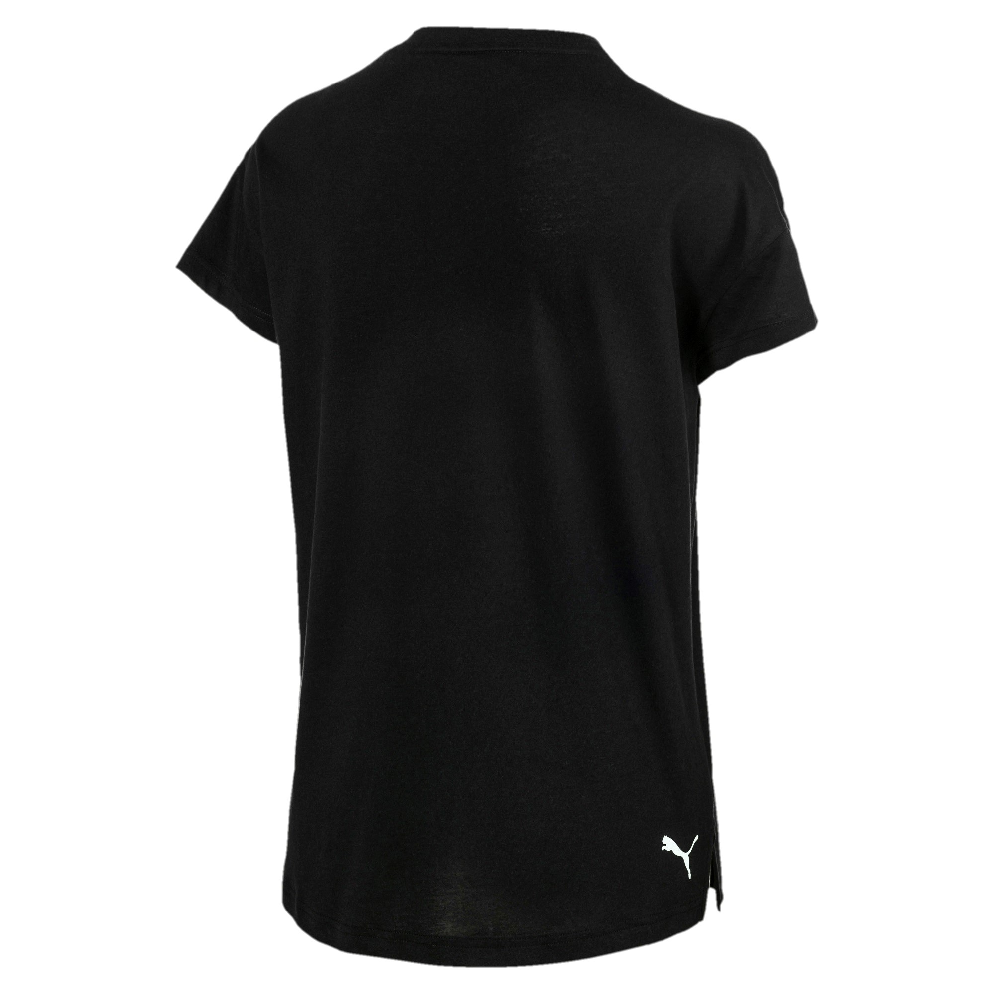 PUMA Damen Modern Sports Logo Tee DryCell T-Shirt schwarz 855188 01