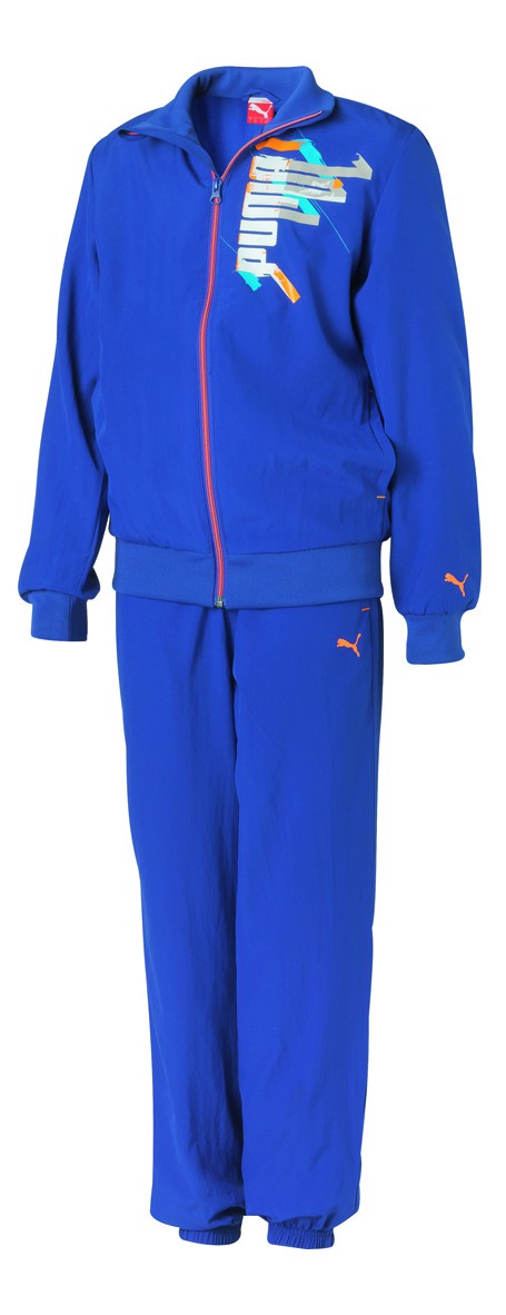 Puma Graphic Woven Suit Tracksuit Kinder Trainingsanzug Sportanzug