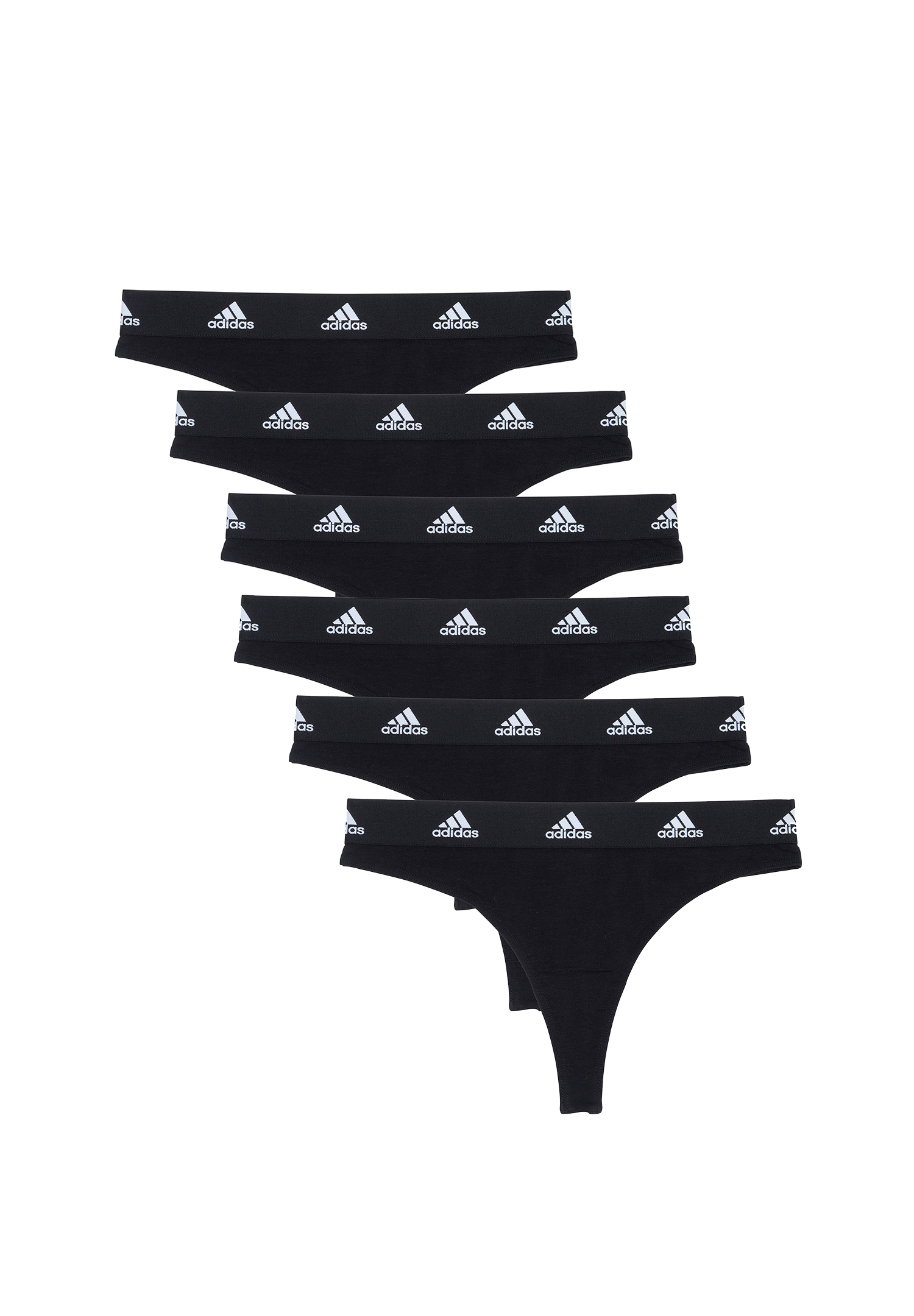 Adidas Sportswear Thong Damen Slip String Unterwäsche 6er Pack