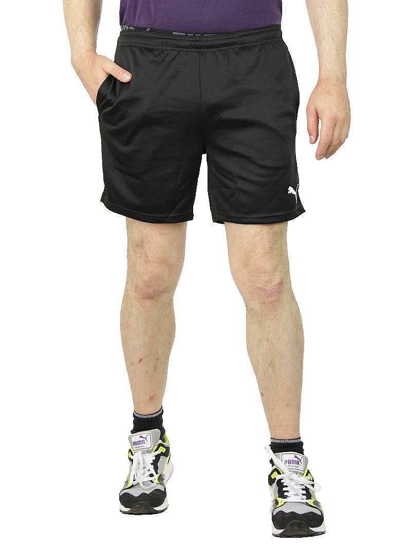 PUMA Kinder Kids Spirit Poly Shorts Hose Pants 653897 01 black Sporthose Shorts
