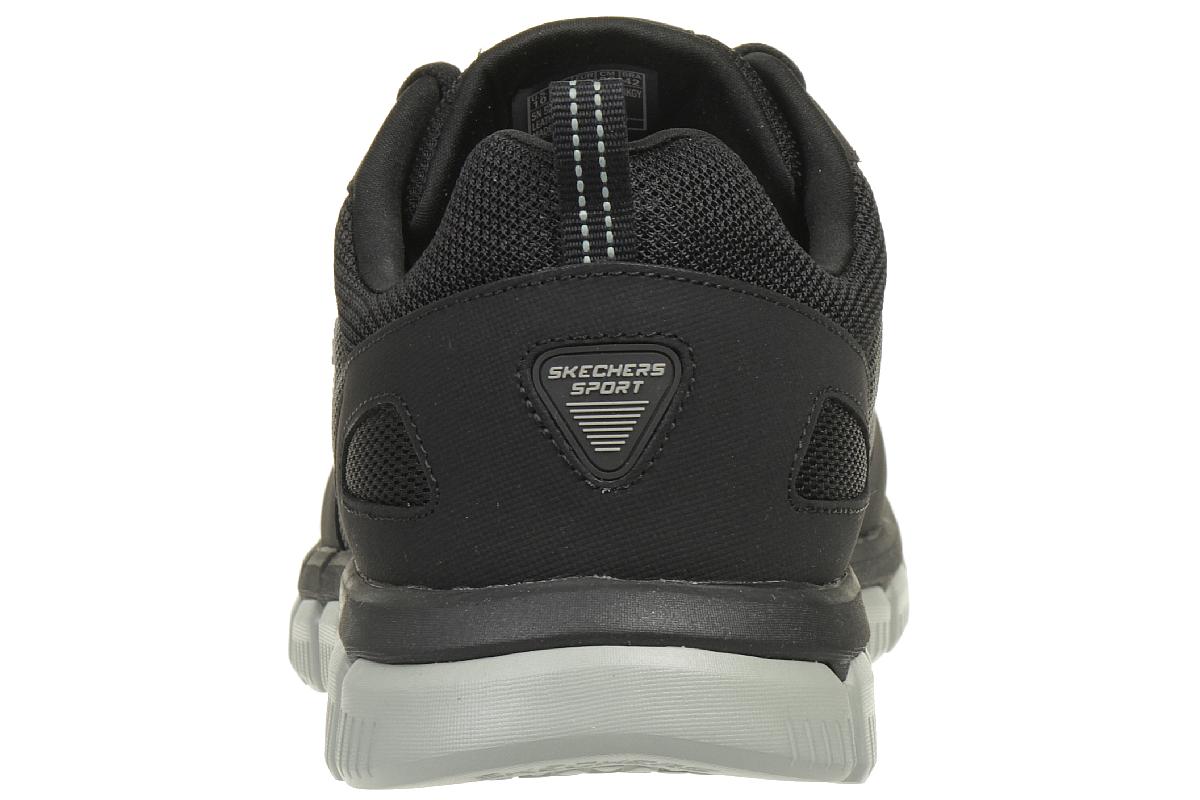 Skechers Skech Flex 2.0 Herren Sneaker Fitness Schuhe 52618 BKGY