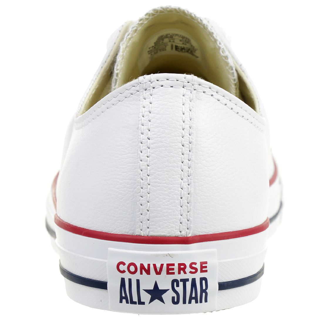 Converse C Taylor All Star OX Chuck Schuhe Sneaker Leder weiss 132173C