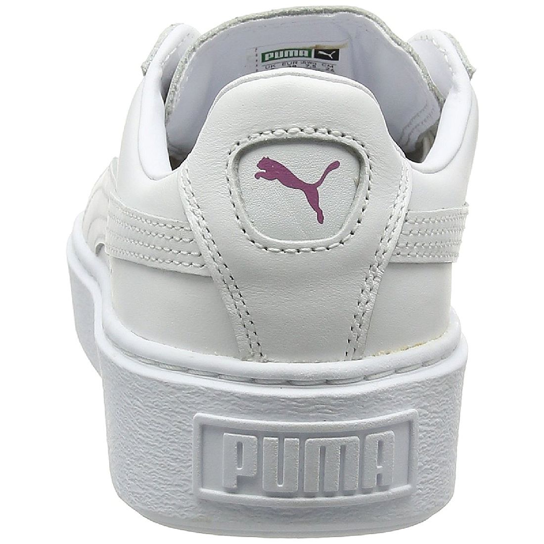 Puma Basket Platform Metallic Sneaker Damen Mädchen Schuhe 366169 04