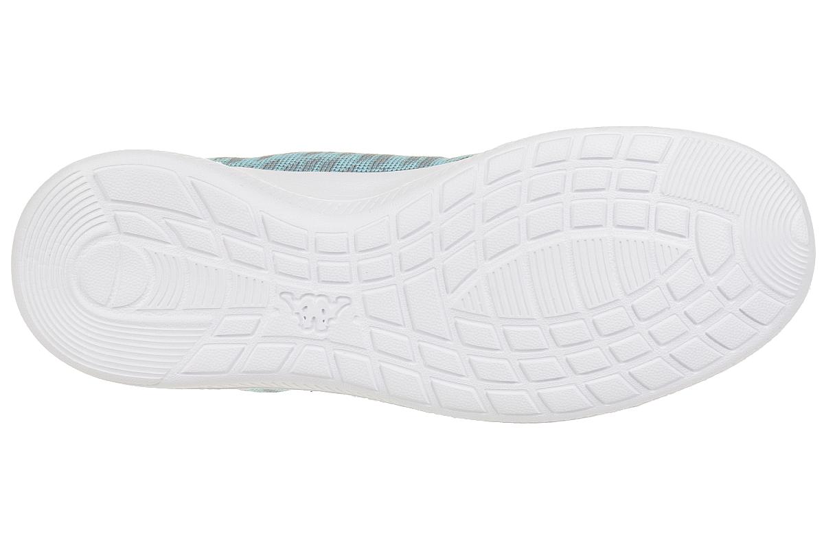 Kappa 242353 Sneaker Unisex Turnschuhe Schuhe mint/grau