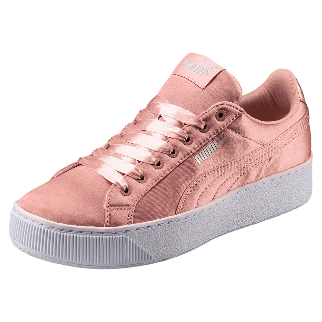 Puma Vikky Platform EP Sneaker Damen Schuhe 365239 01 Beige-Peach