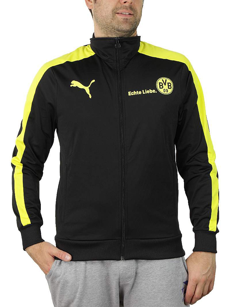 Puma BVB Echte Liebe Track Jacket Herren Trainingsjacke 746305 01 Borussia Dortmund