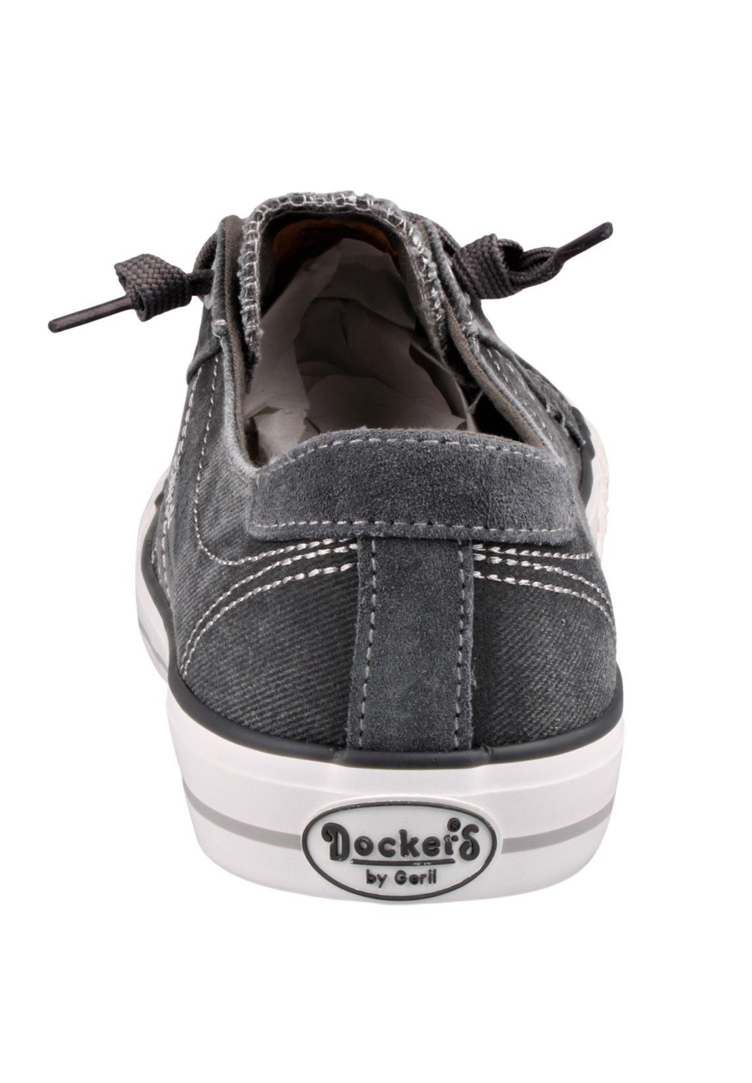 Dockers by Gerli Herren Sneakers 30ST027 790200 washed canvas grau 