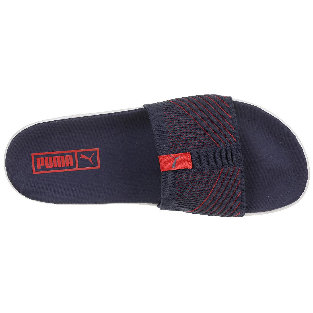 Puma Leadcat Knit Premium Unisex-Erwachsene Sandalen Badelatschen blau