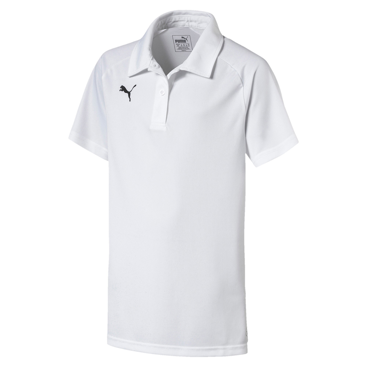 PUMA LIGA Sideline Polo W Damen T-Shirt Sportswear Weiß 655773