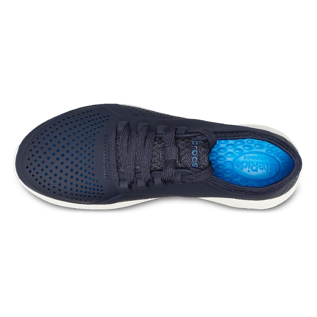 Crocs LiteRide Pacer M Clog Herren Erwachsene Sneaker Relaxed Fit 204967 Blau