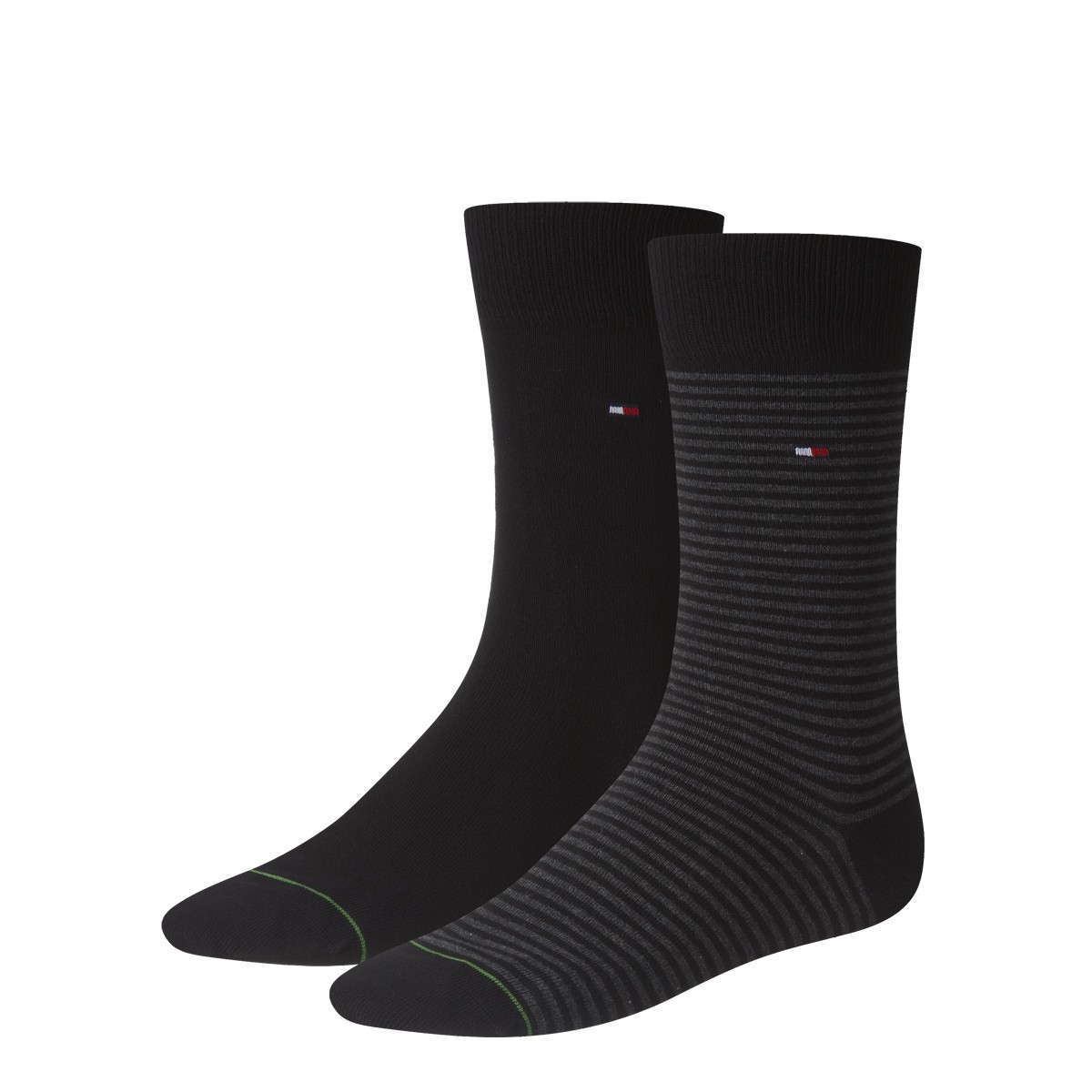 2 Paar TOMMY HILFIGER Herren SMALL STRIPE Socken Gr. 39 - 46 Business Sneaker Socken